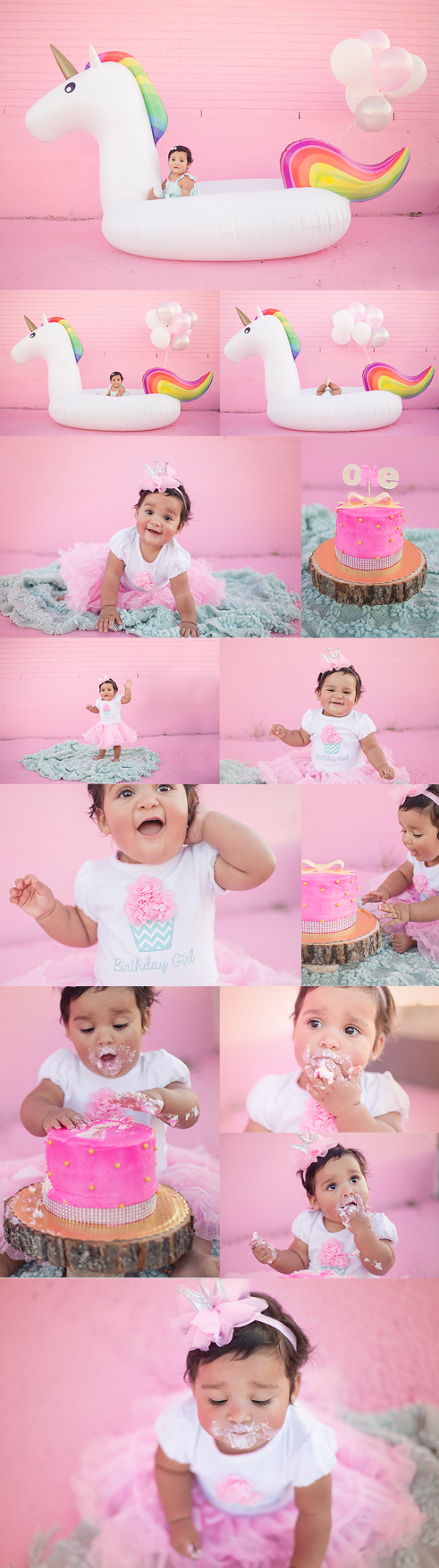 Houston TX cake smash photography