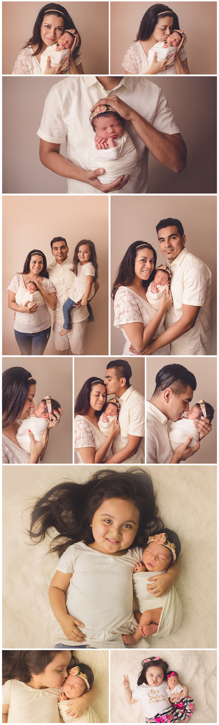 Spring TX in home newborn photography