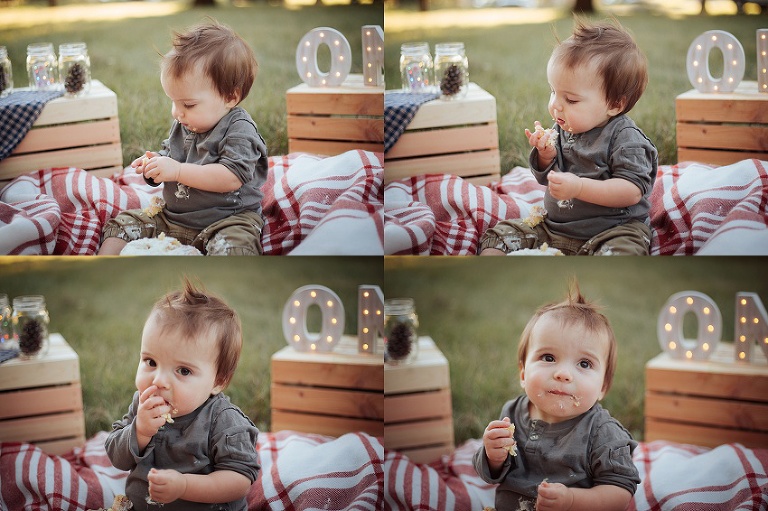 Rustic Woodland First Birthday Pictures