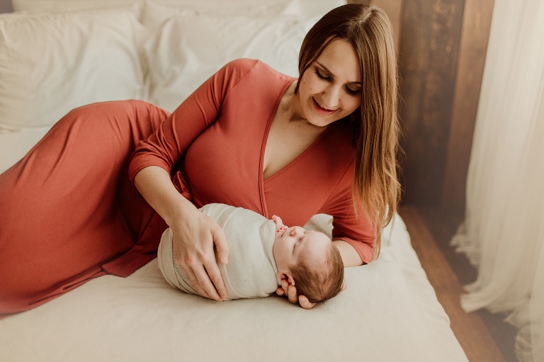 lifestyle newborn home photography