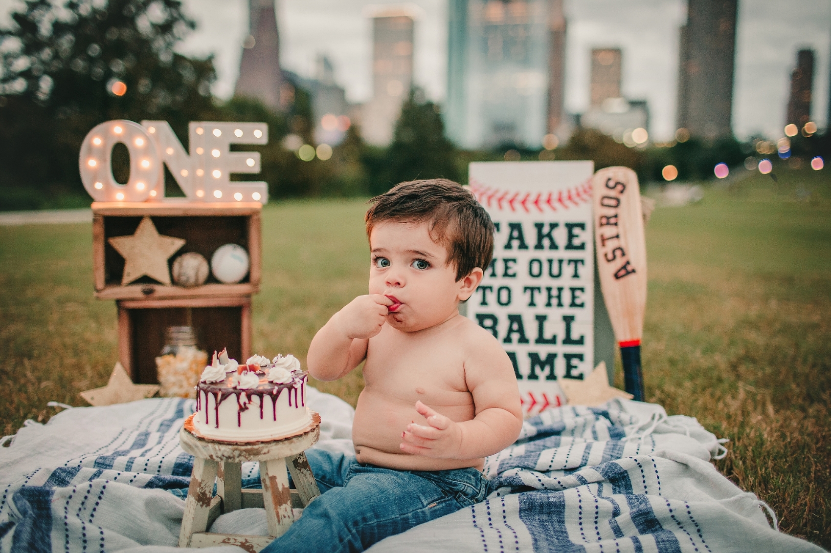 Gilbert Cake Smash Photography Studio - Gone Fishin' Theme 