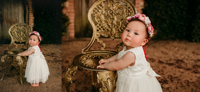 Baby Smashing Cake Photography