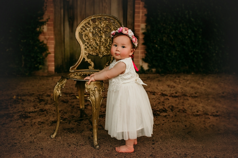 Baby Smashing Cake Photography