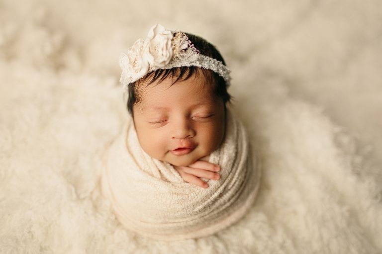 at home newborn session houston