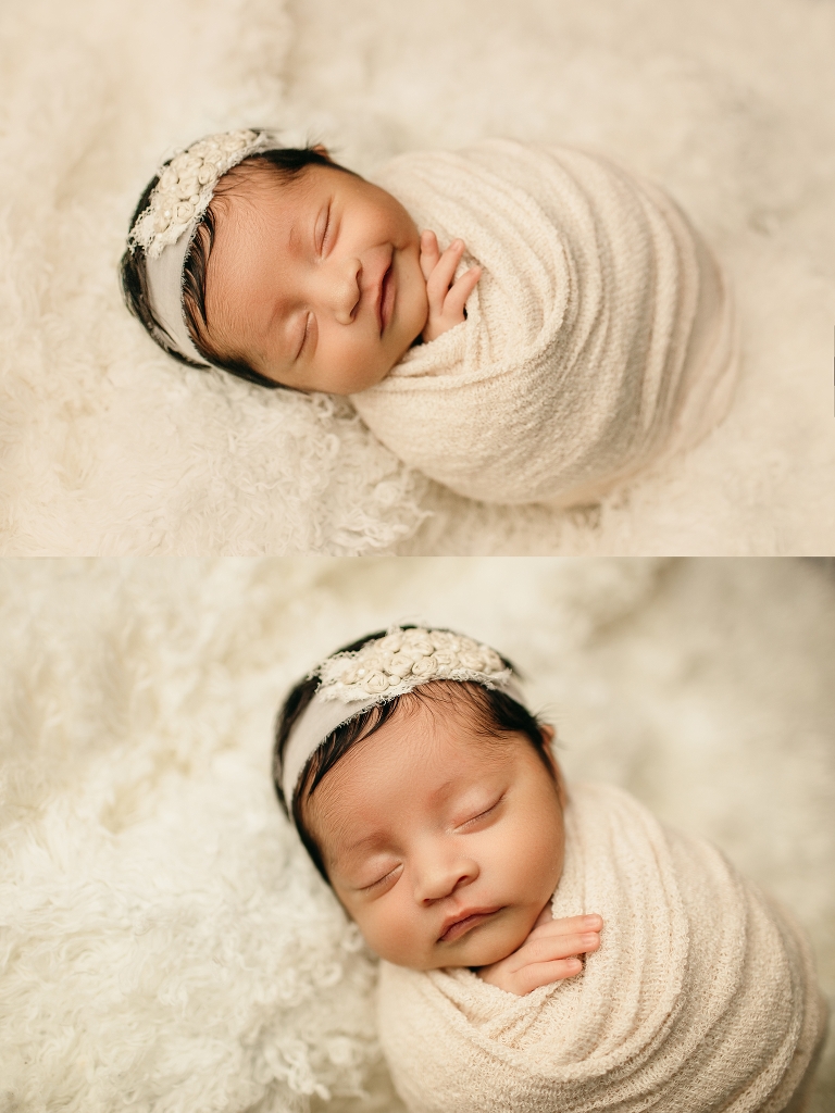 at home newborn session houston